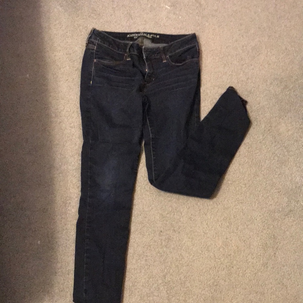 AE Dark Wash Jeans Super stretch Jeggings